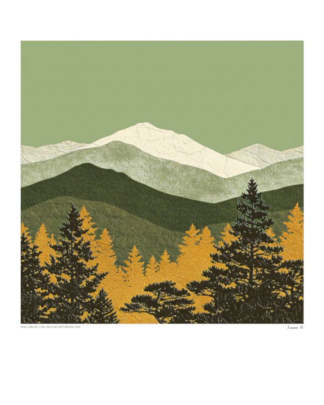 Pines, Olive and Gold Collection 2025