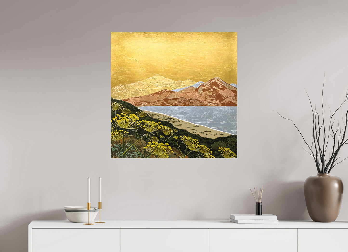 Silver Water - Large, Metal Collection 2025