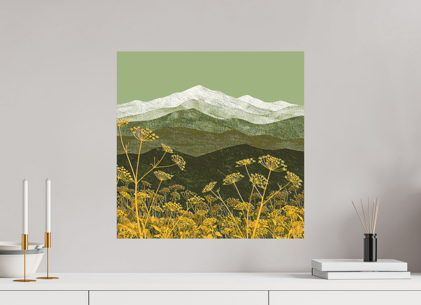 Wild Fennel, Olive and Gold Collection 2025