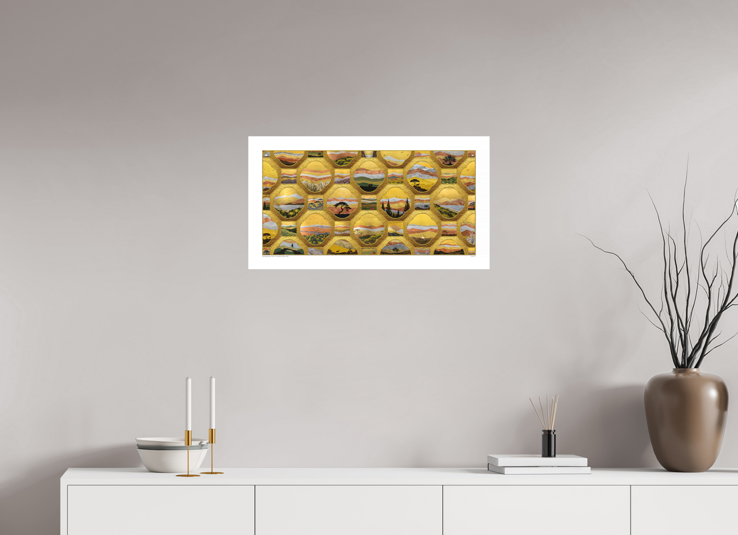 Gold Metal Lattice, Metal Collection 2025
