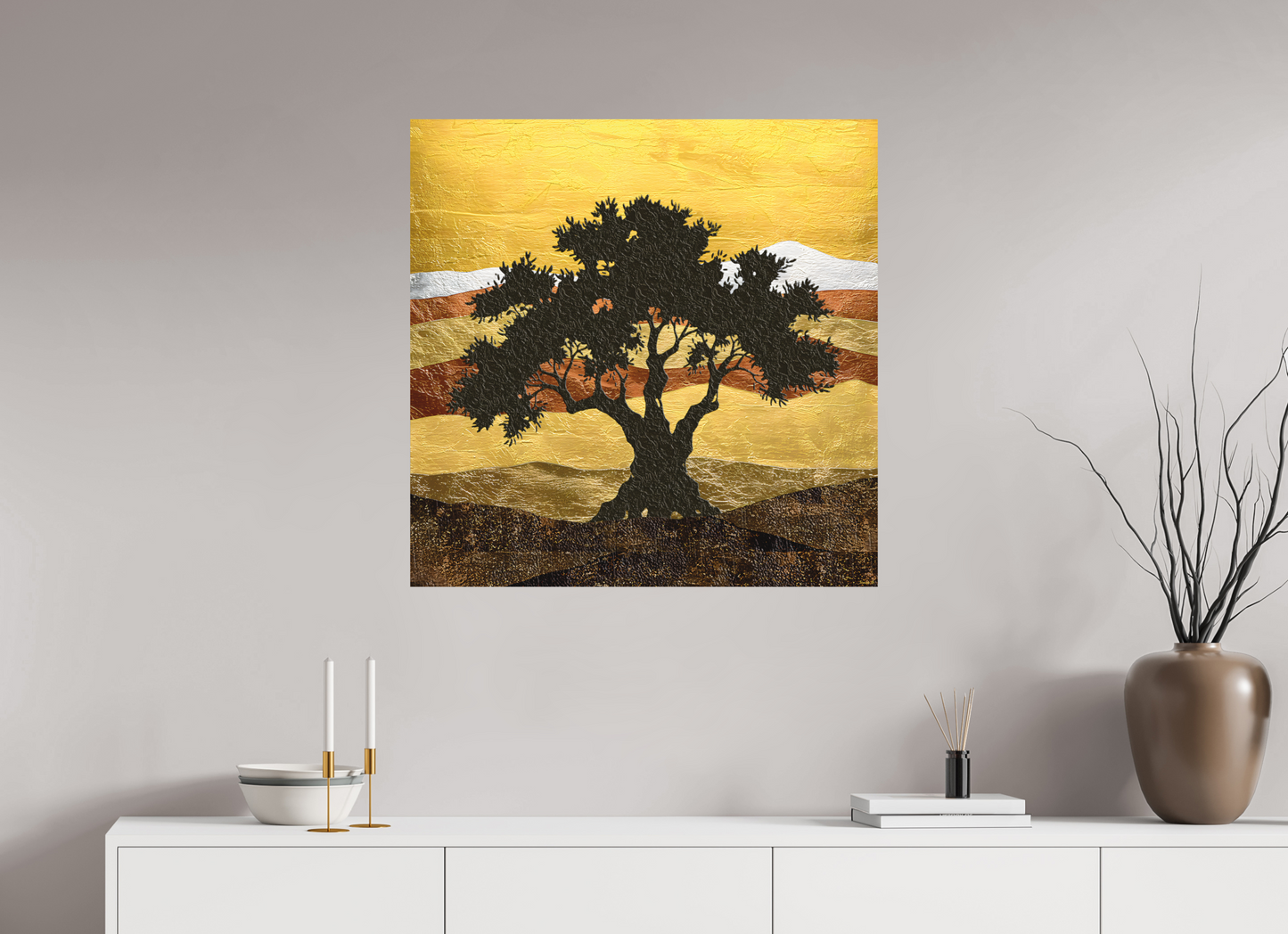 Ancient Olive - Large, Metal Collection 2025