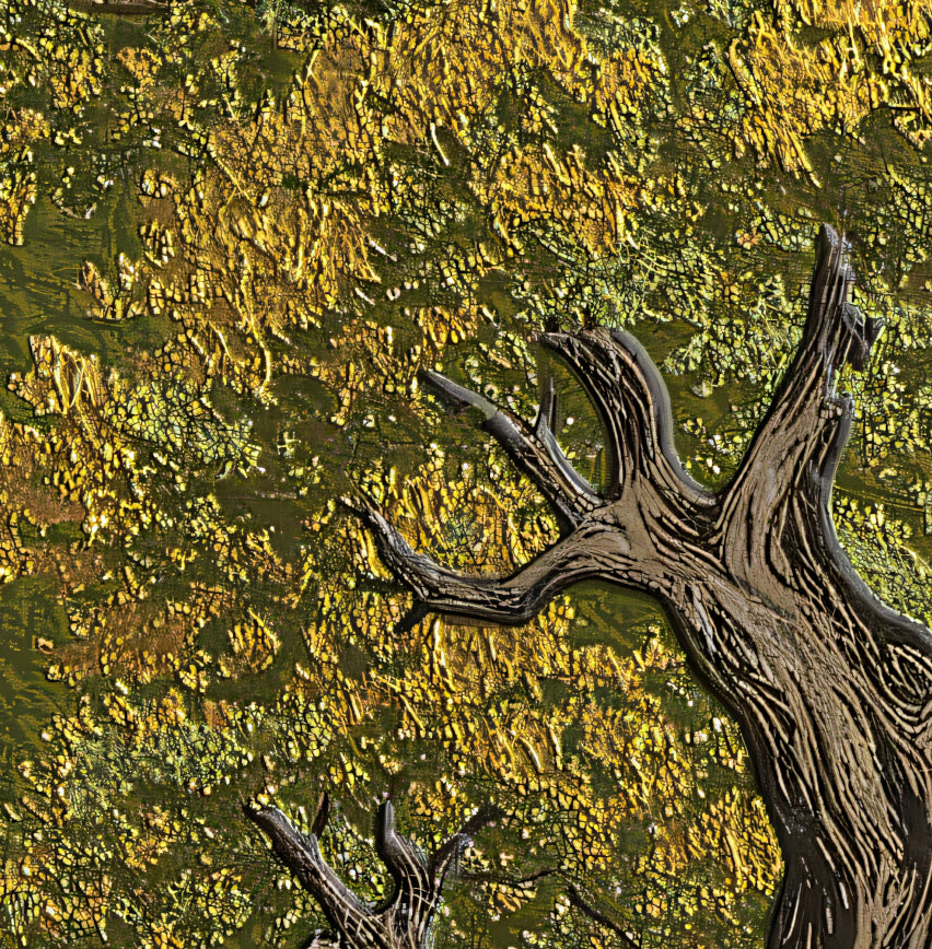 Ancient Olive Grove - Large, Olive and Gold Collection 2025