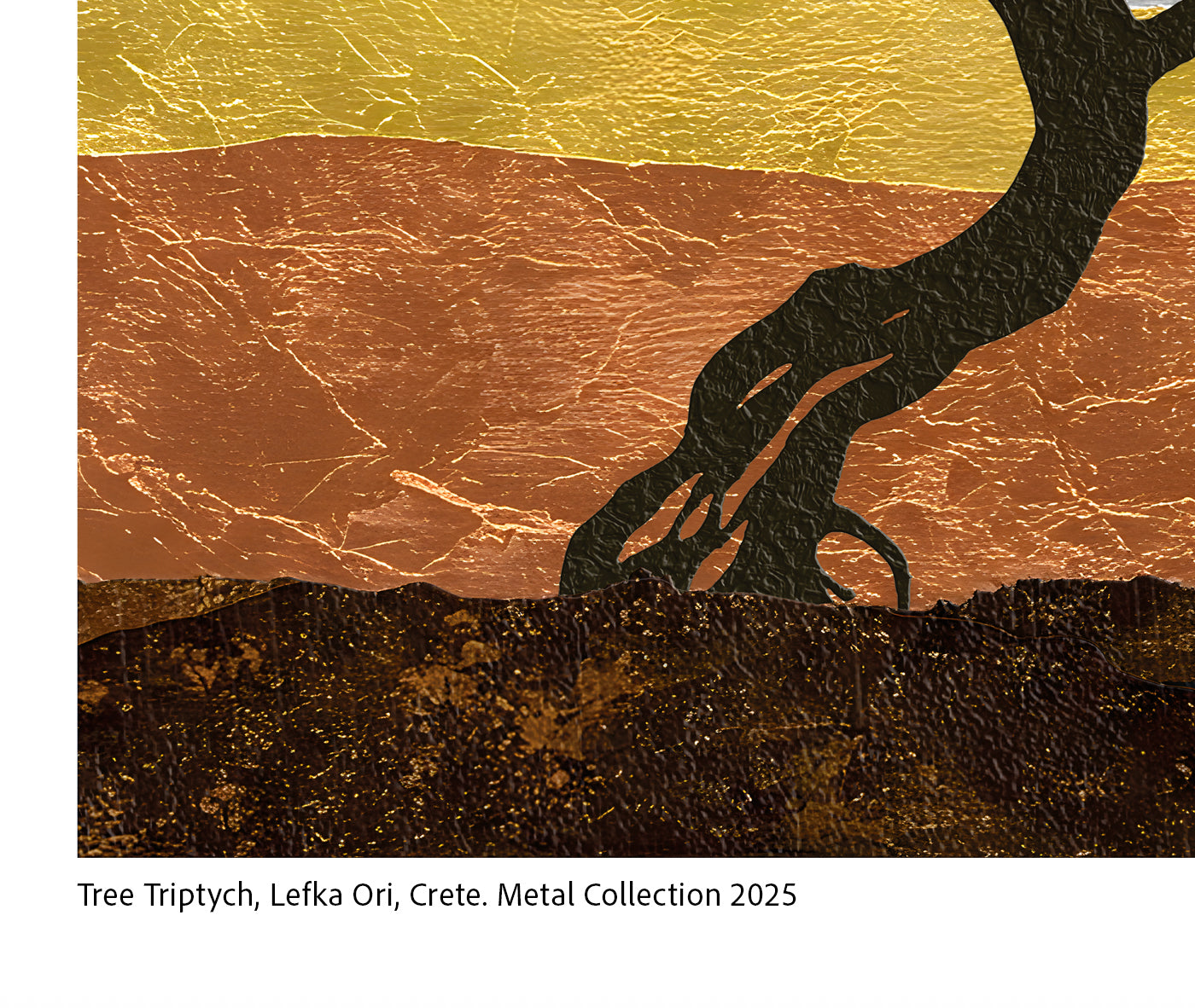 Tree Triptych, Metal Collection 2025
