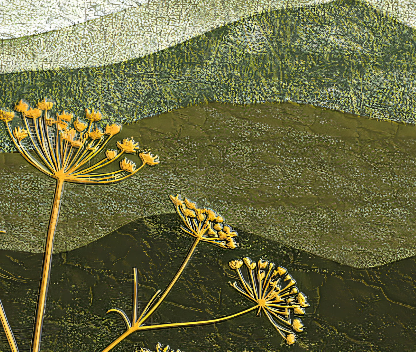 Wild Fennel, Olive and Gold Collection 2025