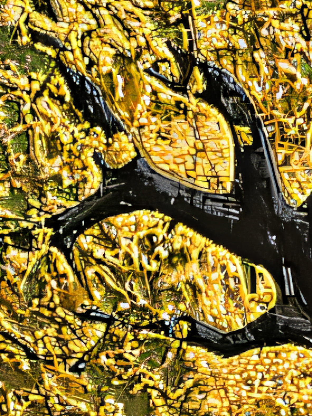 Young Olive Grove - Large, Olive and Gold Collection 2025
