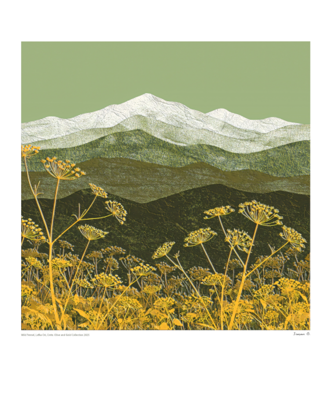 Wild Fennel, Olive and Gold Collection 2025