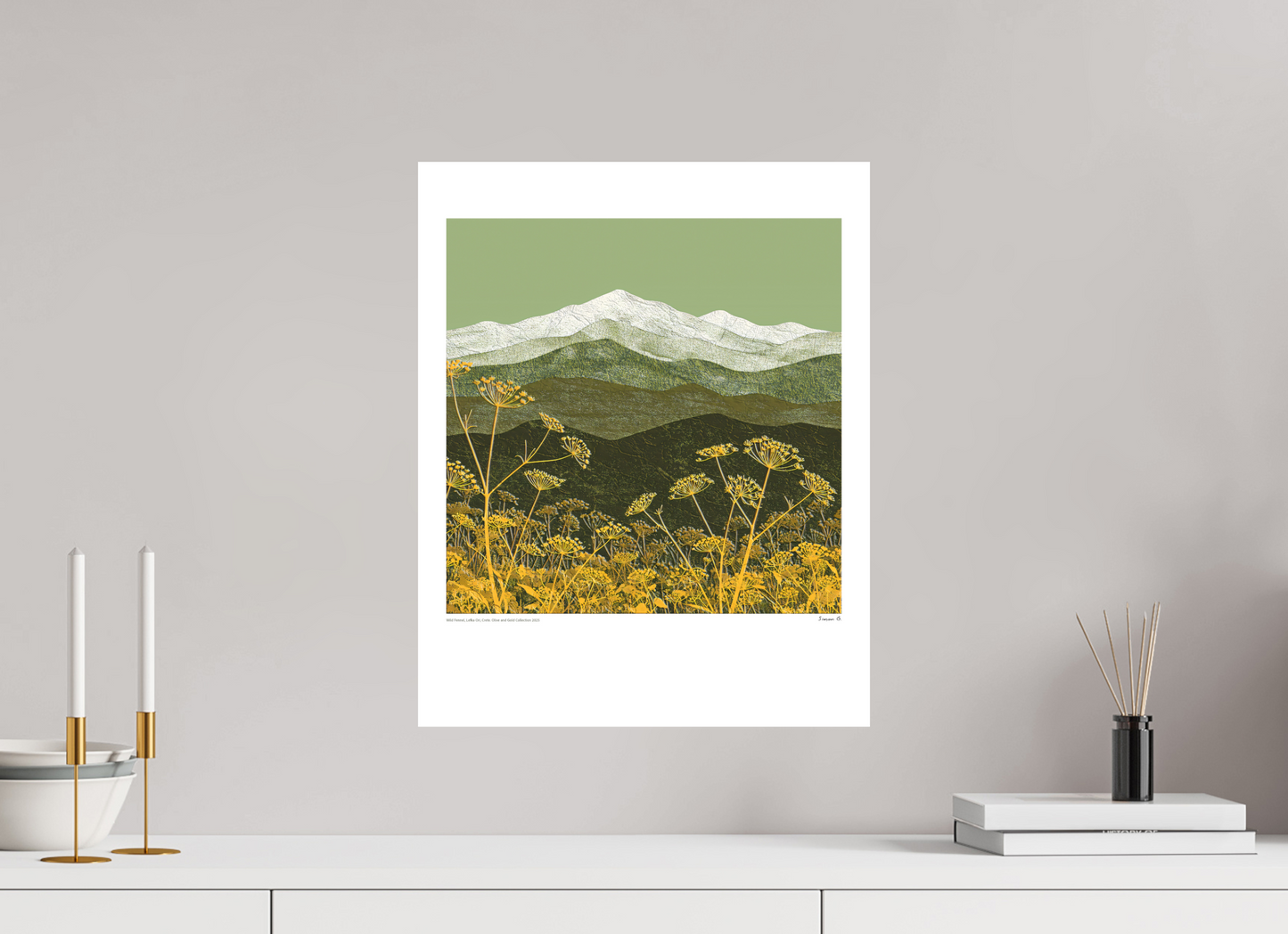 Wild Fennel, Olive and Gold Collection 2025