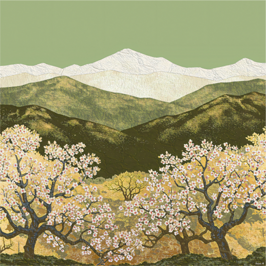 Blossom - Large, Olive and Gold Collection 2025