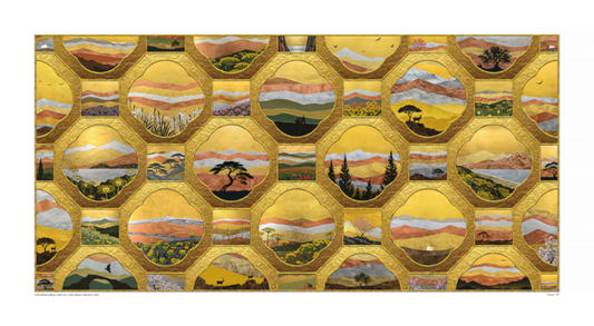 Gold Metal Lattice, Metal Collection 2025