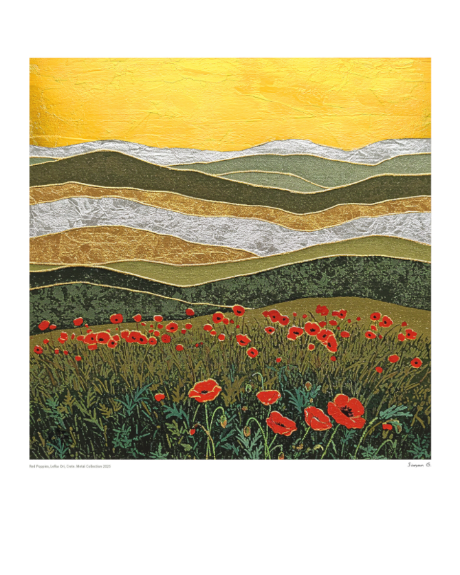 Red Poppies, Metal Collection 2025