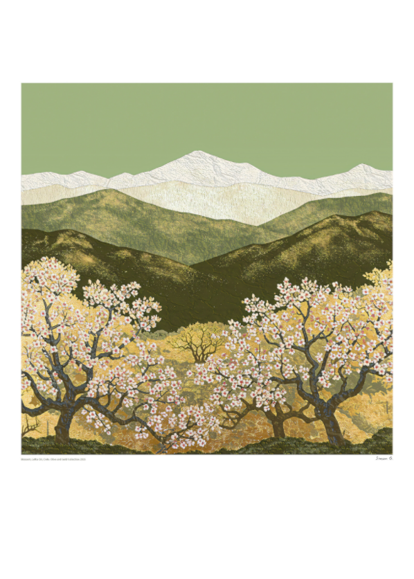 Blossom - Large, Olive and Gold Collection 2025
